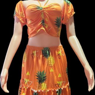 Orange carribean wear