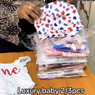 Children luxury wears. One sack